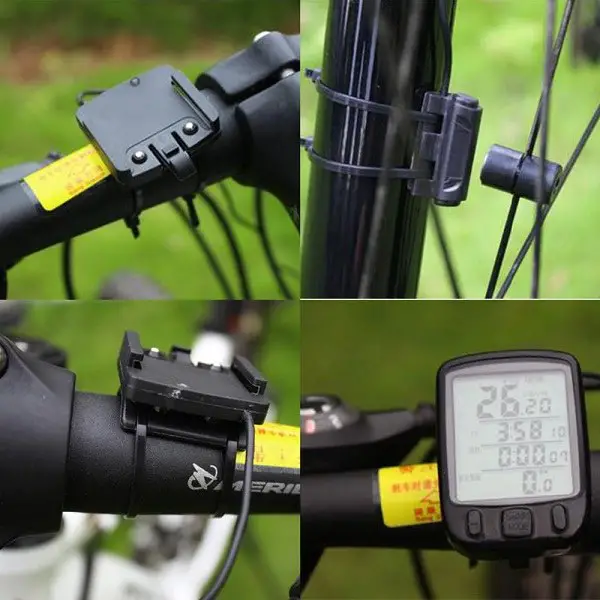 Anleitung für die Anbringung eines Tachometers an einem Fahrrad