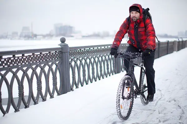 Winterradfahren