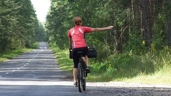 Radfahrer-Manöver