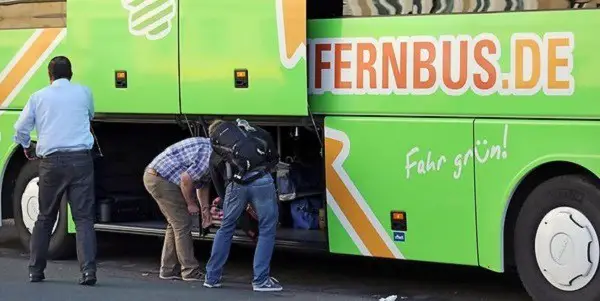 Transport von Fahrrädern in Pendelbussen