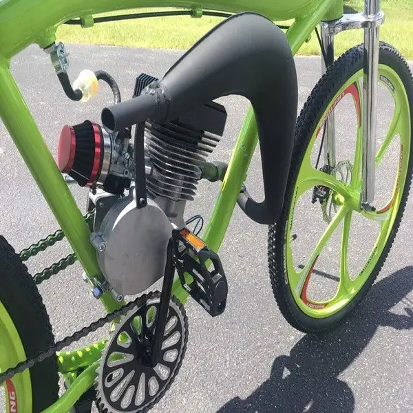 die Vorteile eines Benzinmotors für ein Fahrrad