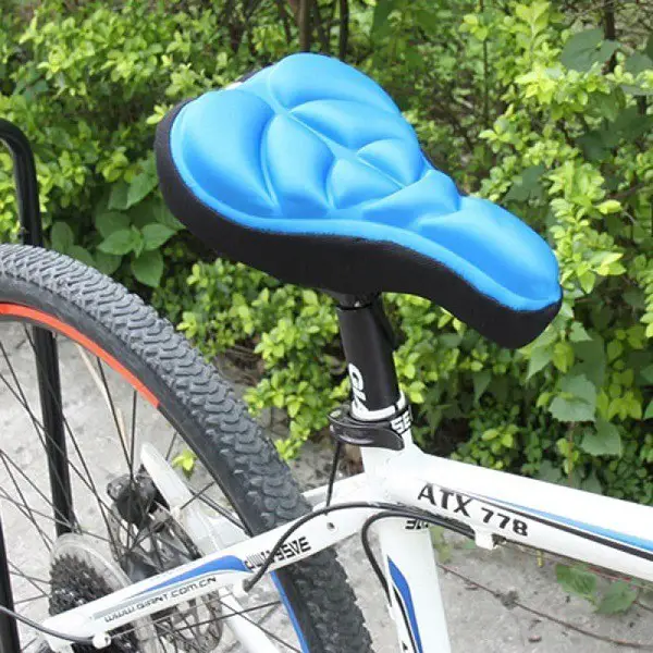 Fahrradsattel aus Gel-Kissen