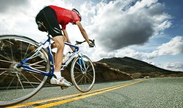 die beim Radfahren beteiligten Muskeln