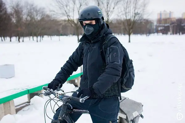 Winterkleidung für Radfahrer