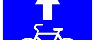 Radwegzeichen - was es bedeutet, wer auf dem Radweg fahren darf